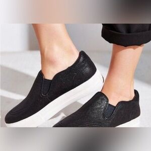 ASH Jungle Black Leather Sneaker